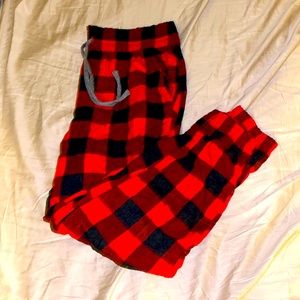 Aerie Plaid Pj Jogger Pants.